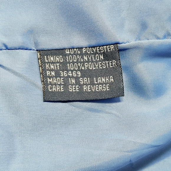 🛑 Vintage 80's Knightsbridge For Men Members Only Zip-up Jacket Size Large - Picture 7 of 8